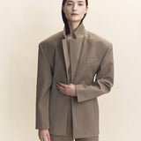 Milena Scuba Wool Blazer