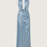 Selene Plunge Jersey Gown