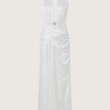 Selene Plunge Jersey Gown