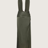 Selene Plunge Jersey Gown