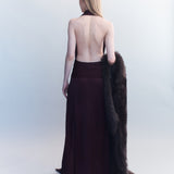 Selene Plunge Jersey Gown