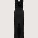 Sibylle Knit Halter Maxi Dress