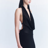 Sibylle Knit Halter Maxi Dress