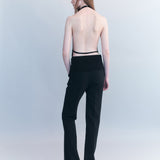 Sibylle Halter Knit Top