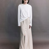 Elena Pima Cotton Long Sleeve Top