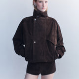 Anton Suede Bomber Jacket
