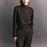 Agne Wool Tie Back Shirt