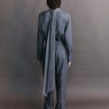 Ambrose Double Pleat Wool Trouser