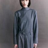 Agne Wool Tie Back Shirt