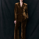 Preorder - Xander Silk Velvet Corduroy Blazer