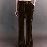 Preorder - Xander Silk Velvet Corduroy Pants