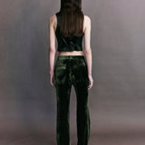 Xander Silk Velvet Corduroy Vest